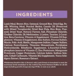 Wholesomes Sensitive Skin & Stomach With Lamb Protein Dry Dog Food, 30-lb Bag & Wholesomes Sensitive Skin & Stomach With Salmon Protein Dry Dog Food, 30-lb Bag -Snuggle Paws 823030 PT3. AC SS1800 V1680790165