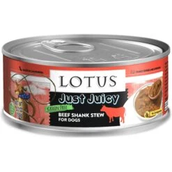 Lotus Just Juicy Beef Shank Stew Grain-Free Canned Dog Food
