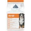 Blue Buffalo Natural Veterinary Diet W+M Weight Management + Mobility Support Dry Dog Food -Snuggle Paws 823670 MAIN. AC SS1800 V1695500202
