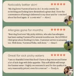 Yumwoof Natural Pet Food Perfect Kibble Gut Health Coconut Chicken Dehydrated Dog Food, 14-oz Bag 12 Yumwoof Natural Pet Food Perfect Kibble Gut Health Coconut Chicken Dehydrated Dog Food, 14-oz Bag -Snuggle Paws 823774 PT2. AC SS1800 V1681230812