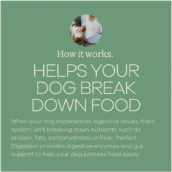 Yumwoof Natural Pet Food Perfect Digestion Dog Food Topper, 2.5-oz Jar -Snuggle Paws 823806 PT4. AC SS1800 V1681230811