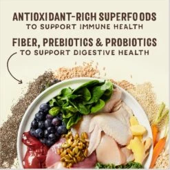 Stella & Chewy's SuperBlends Raw Coated Wholesome Grains Cage-Free Chicken & Duck Recipe With Superfoods Dry Dog Food -Snuggle Paws 825846 PT6. AC SS1800 V1683565936