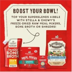 Stella & Chewy's SuperBlends Raw Blend Wholesome Grains Wild-Caught Whitefish & Salmon Recipe With Superfoods Dry Dog Food 17 Stella & Chewy's SuperBlends Raw Blend Wholesome Grains Wild-Caught Whitefish & Salmon Recipe With Superfoods Dry Dog Food -Snuggle Paws 825974 PT6. AC SS1800 V1683565295
