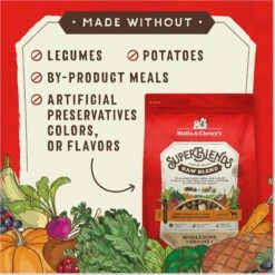 Stella & Chewy's SuperBlends Raw Blend Wholesome Grains Grass-Fed Beef, Beef Liver & Lamb Recipe With Superfoods Dry Dog Food -Snuggle Paws 825990 PT5. AC SS1800 V1683566437