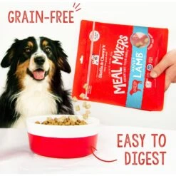 Stella & Chewy's Freeze-Dried Grain-Free Protein Rich Recipe Raw Dandy Lamb Meal Mixer Dog Food Topper, 35-oz Bag -Snuggle Paws 826030 PT4. AC SS1800 V1683553337