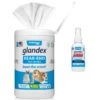 Vetnique Labs Glandex Wipes Rear End Anal Gland Cleansing & Deodorizing Hygienic Rear End Boot The Scoot Dog & Cat Wipes & Vetnique Labs Glandex Anal Gland Medicated Anti Itch Spray For Dogs & Cats, 4-oz Bottle -Snuggle Paws 826438 MAIN. AC SS1800 V1682016949