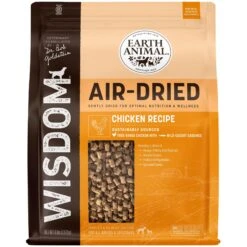 Earth Animal Wisdom Air-Dried Chicken Recipe Premium Natural Dog Food, 8-lb Bag