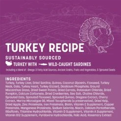 Earth Animal Wisdom Air-Dried Turkey Recipe Premium Natural Dog Food, 8-lb Bag -Snuggle Paws 836038 PT3. AC SS1800 V1684334789