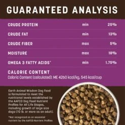 Earth Animal Wisdom Air-Dried Turkey Recipe Premium Natural Dog Food, 8-lb Bag -Snuggle Paws 836038 PT4. AC SS1800 V1684335032