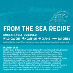 Earth Animal Wisdom Air-Dried From The Sea Recipe Premium Natural Dog Food, 8-lb Bag -Snuggle Paws 836054 PT3. AC SS1800 V1684334772