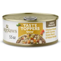 Applaws Taste Toppers Chicken Breast With Carrots, Green Beans & Potato Recipe Natural Wet Dog Food, 5.5-oz Pouch, Case Of 12