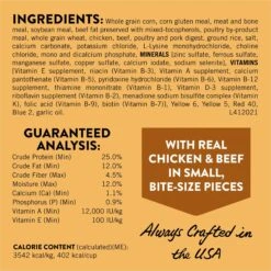 Dog Chow Adult Little Bites With Real Chicken & Beef Small Breed Dry Dog Food -Snuggle Paws 839686 PT4. AC SS1800 V1682960418