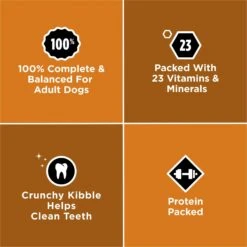 Dog Chow Adult Little Bites With Real Chicken & Beef Small Breed Dry Dog Food -Snuggle Paws 839686 PT5. AC SS1800 V1682960414