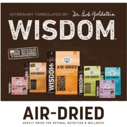 Earth Animal Wisdom Air-Dried Turkey Recipe Premium Natural Dog Food, 2-lb Bag -Snuggle Paws 840102 PT7. AC SS1800 V1691003258