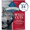 Blue Buffalo Wilderness Trail Toppers Wild Cuts Chunky Salmon Bites In Hearty Gravy Grain-Free Dog Food Topper -Snuggle Paws 84138 MAIN. AC SS1800 V1646780015
