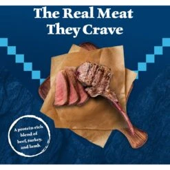 Blue Buffalo Wilderness Rocky Mountain Recipe Red Meat Dinner Senior Grain-Free Canned Dog Food -Snuggle Paws 84154 PT2. AC SS1800 V1646781492