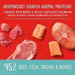 Stella & Chewy's Freeze-Dried Raw Meal Mixers Grain-Free Protein Rich Beef & Salmon Recipe Dog Food 13 Stella & Chewy's Freeze-Dried Raw Meal Mixers Grain-Free Protein Rich Beef & Salmon Recipe Dog Food -Snuggle Paws 842070 PT3. AC SS1800 V1683566347