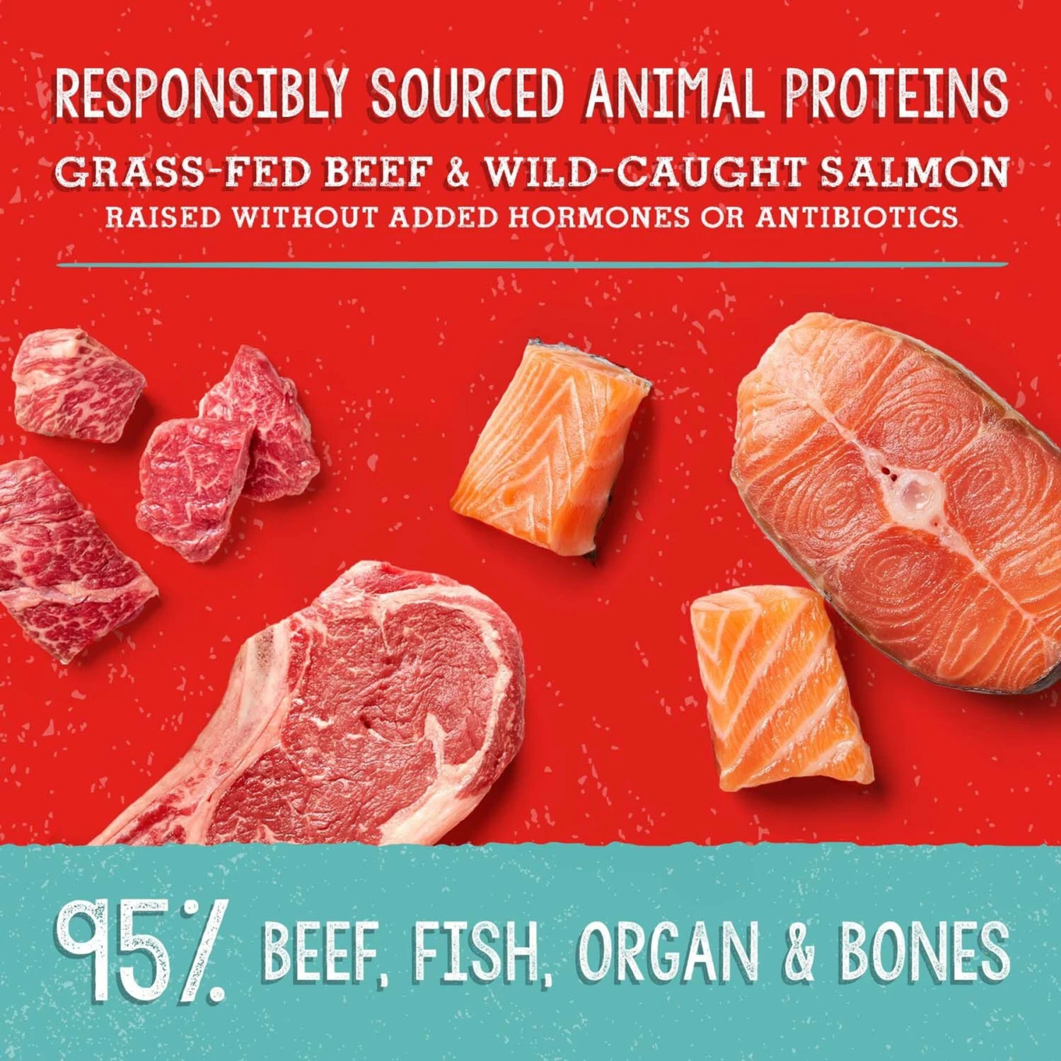 Stella & Chewy's Freeze-Dried Raw Meal Mixers Grain-Free Protein Rich Beef & Salmon Recipe Dog Food 6 Stella & Chewy's Freeze-Dried Raw Meal Mixers Grain-Free Protein Rich Beef & Salmon Recipe Dog Food - Image 4