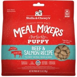 Stella & Chewy's Freeze-Dried Raw Meal Mixers Grain-Free Protein Rich Beef & Salmon Recipe Dog Food 17 Stella & Chewy's Freeze-Dried Raw Meal Mixers Grain-Free Protein Rich Beef & Salmon Recipe Dog Food -Snuggle Paws 842070 PT7. AC SS1800 V1683565321