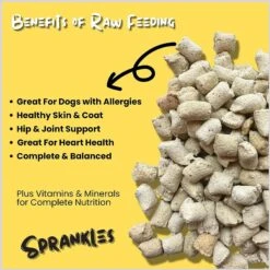 Sprankles Chicken Recipe Freeze-Dried Raw Dog Food 13 Sprankles Chicken Recipe Freeze-Dried Raw Dog Food -Snuggle Paws 842878 PT2. AC SS1800 V1694718588