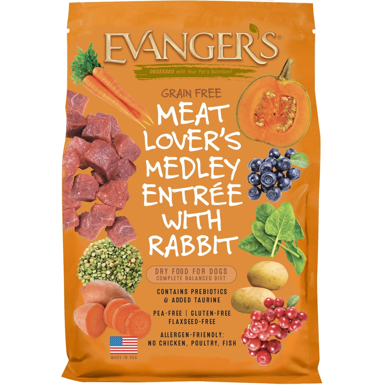 Evanger's Meat Lover's Medley With Rabbit Grain-Free Dry Dog Food 3 Evanger's Meat Lover's Medley With Rabbit Grain-Free Dry Dog Food