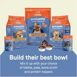 CANIDAE PURE Petite Protein Shreds Of Real Chicken Recipe In Gravy Dog Food Topper, 8.4-oz Box -Snuggle Paws 843110 PT7. AC SS1800 V1683043246