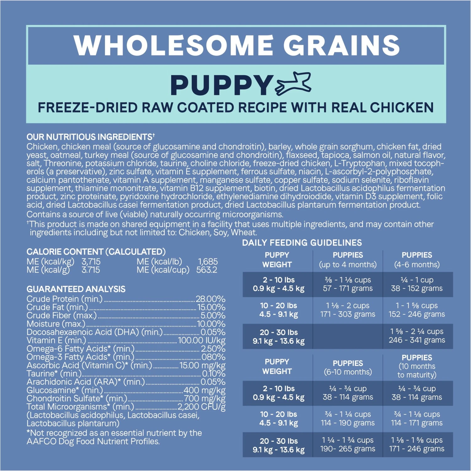 CANIDAE Pure Petite Premium Recipe Puppy Chicken & Wholesome Grains Dry Dog Food, 4-lb Bag 9 CANIDAE Pure Petite Premium Recipe Puppy Chicken & Wholesome Grains Dry Dog Food, 4-lb Bag - Image 7