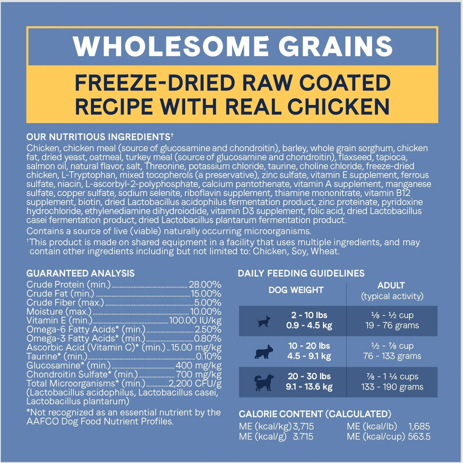 CANIDAE Pure Petite Premium Recipe Chicken & Wholesome Grains Dry Dog Food 9 CANIDAE Pure Petite Premium Recipe Chicken & Wholesome Grains Dry Dog Food - Image 7