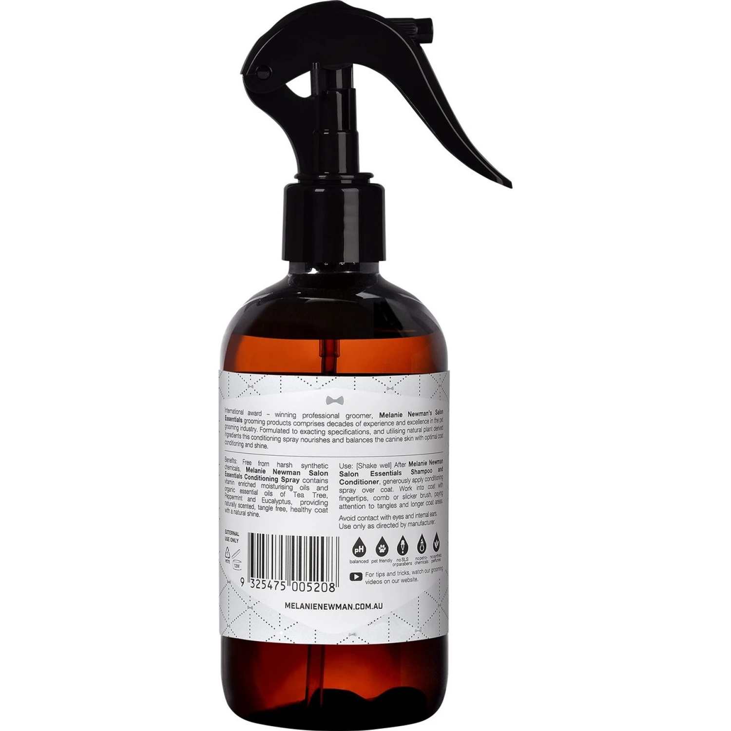 Melanie Newman Everyday Dog Cond Spray, 250-ml Bottle 4 Melanie Newman Everyday Dog Cond Spray, 250-ml Bottle - Image 2