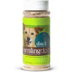 Herbsmith Smiling Dog Kibble Seasoning Freeze-Dried Duck With Oranges Dog Food Topper
