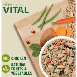 Freshpet Vital Chicken, Beef, Salmon & Egg Recipe Grain-Free Fresh Dog Food, 2 + Freshpet Vital Fresh Cuts Chicken Recipe Fresh Dog Food, 2 -Snuggle Paws 845654 PT5. AC SS1800 V1682953557