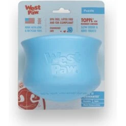 West Paw Toppl Dog Toy, X-Large, 4.75-in -Snuggle Paws 848006 PT2. AC SS1800 V1683905951