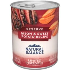 Natural Balance Limited Ingredient Reserve Bison & Sweet Potato Recipe Wet Dog Food
