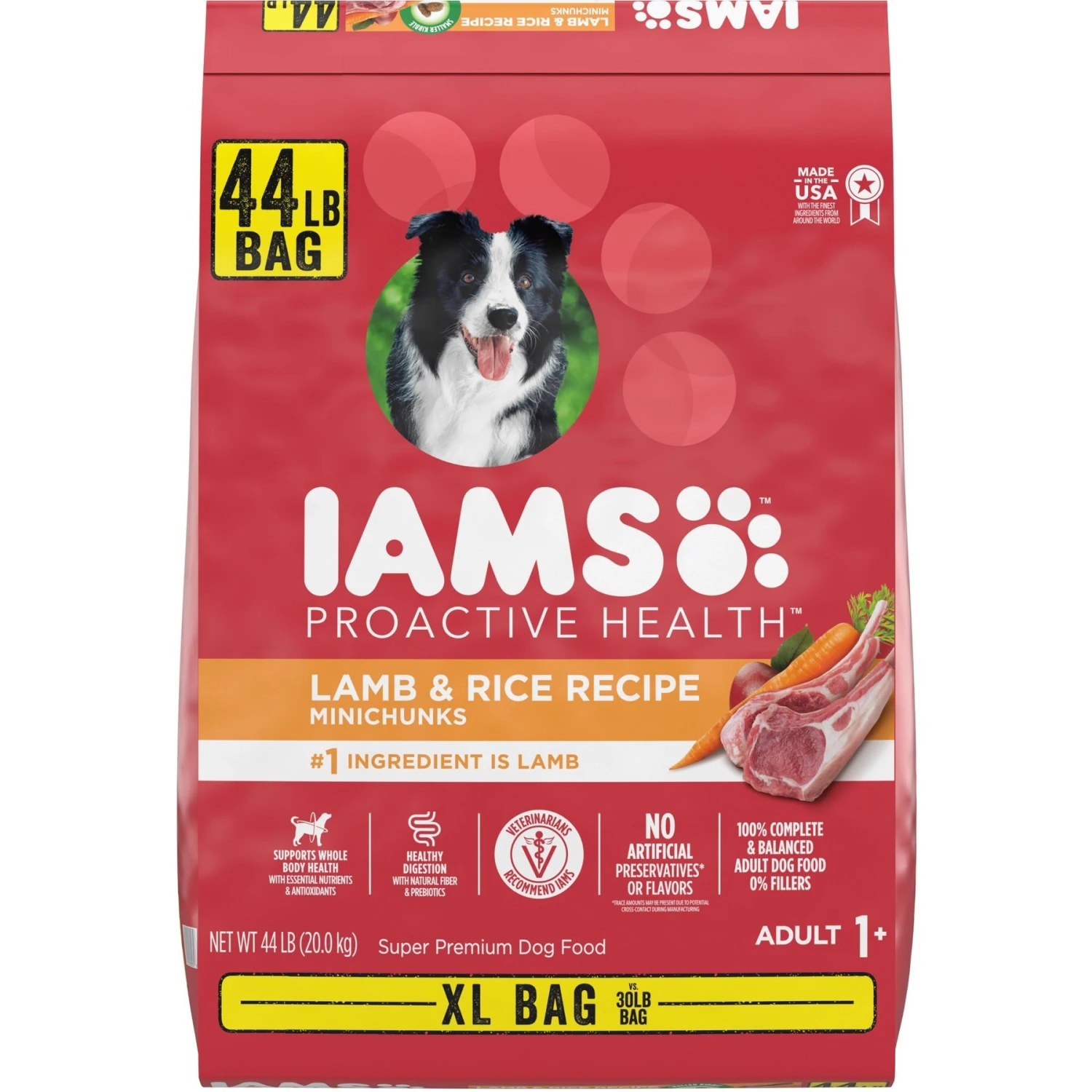 Iams Proactive Health Minichunks Small Kibble With Lamb & Rice Adult Dry Dog Food & Cesar Classic Loaf In Sauce Beef Recipe, Filet Mignon, Grilled Chicken & Porterhouse Steak Flavors Variety Pack Grain-Free Small Breed Adult Wet Dog Food Trays 4 Iams Proactive Health Minichunks Small Kibble With Lamb & Rice Adult Dry Dog Food & Cesar Classic Loaf In Sauce Beef Recipe, Filet Mignon, Grilled Chicken & Porterhouse Steak Flavors Variety Pack Grain-Free Small Breed Adult Wet Dog Food Trays - Image 2