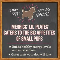 Merrick Lil Plates Petite Pates Adult Grain-Free Lamb Dinner Wet Dog Food 3-oz Can, Case Of 24 15 Merrick Lil Plates Petite Pates Adult Grain-Free Lamb Dinner Wet Dog Food 3-oz Can, Case Of 24 -Snuggle Paws 857294 PT4. AC SS1800 V1684349027