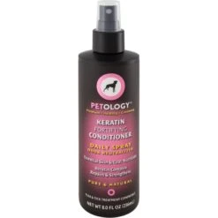 Petology Keratin Professional Daily Dog Conditioning Spray, 8-oz Bottle