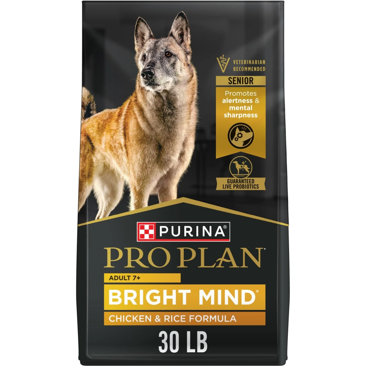 Purina Pro Plan Bright Mind Adult 7+ Chicken & Rice Formula Dry Dog Food 3 Purina Pro Plan Bright Mind Adult 7+ Chicken & Rice Formula Dry Dog Food