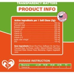 Beloved Pets Flea & Tick Prevention Chewable Pills For Dogs, 10-oz Pack -Snuggle Paws 862558 PT4. AC SS1800 V1684875339