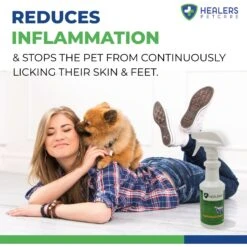 Healers Skin & Coat Grooming Solution Dog & Cat Spray -Snuggle Paws 867838 PT6. AC SS1800 V1685645746