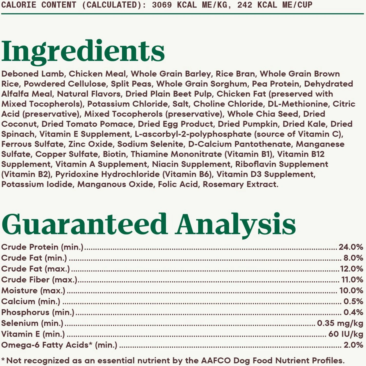 Nutro Natural Choice Healthy Weight Adult Lamb & Brown Rice Recipe Dry Dog Food 8 Nutro Natural Choice Healthy Weight Adult Lamb & Brown Rice Recipe Dry Dog Food - Image 6