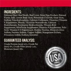 Merrick Backcountry Grain-Free 96% Real Beef Dinner Recipe Canned Dog Food 14 Merrick Backcountry Grain-Free 96% Real Beef Dinner Recipe Canned Dog Food -Snuggle Paws 86947 PT3. AC SS1800 V1636585946