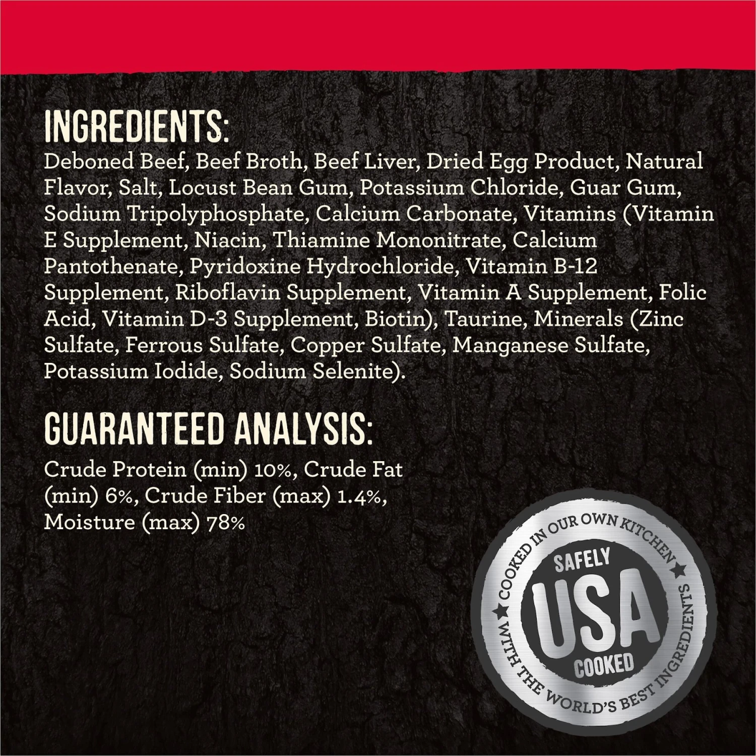 Merrick Backcountry Grain-Free 96% Real Beef Dinner Recipe Canned Dog Food 6 Merrick Backcountry Grain-Free 96% Real Beef Dinner Recipe Canned Dog Food - Image 4