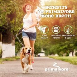 Primalvore Grass-Fed Beef Bone Broth With Collagen + Turmeric Dog & Cat Food Topping, 12-oz Bag, 6 Count 9 Primalvore Grass-Fed Beef Bone Broth With Collagen + Turmeric Dog & Cat Food Topping, 12-oz Bag, 6 Count -Snuggle Paws 871286 PT2. AC SS1800 V1688142364