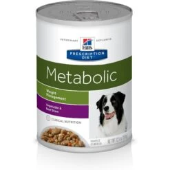Hill's Prescription Diet Metabolic Weight Management Vegetable & Beef Stew Canned Dog Food