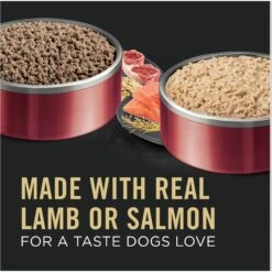 Purina Pro Plan Adult Sensitive Skin & Stomach Salmon & Lamb Wet Dog Food, 13-oz Can, Case Of 12 -Snuggle Paws 877742 PT2. AC SS1800 V1686070756