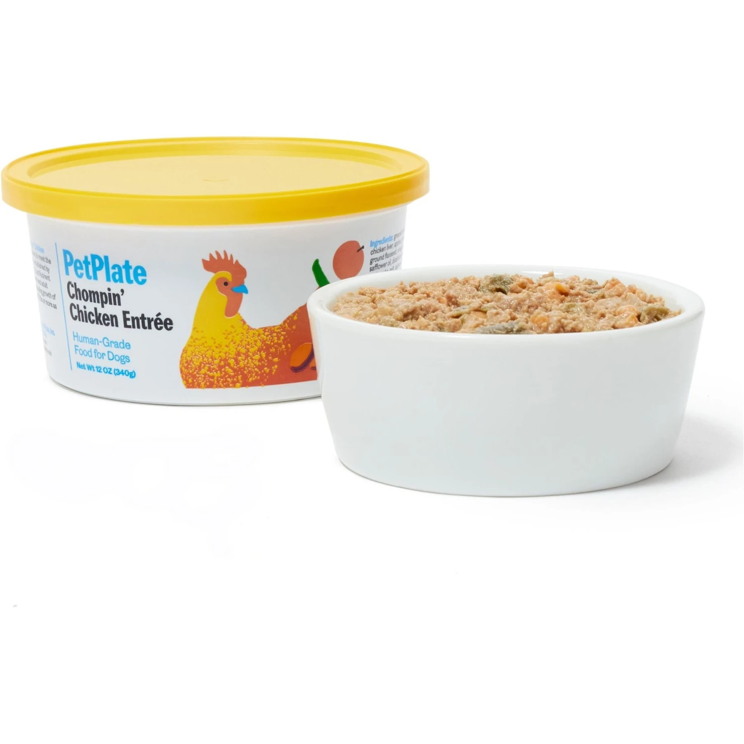 PetPlate Human Grade Chompin Chicken Entree Dog Food 3 PetPlate Human Grade Chompin Chicken Entree Dog Food