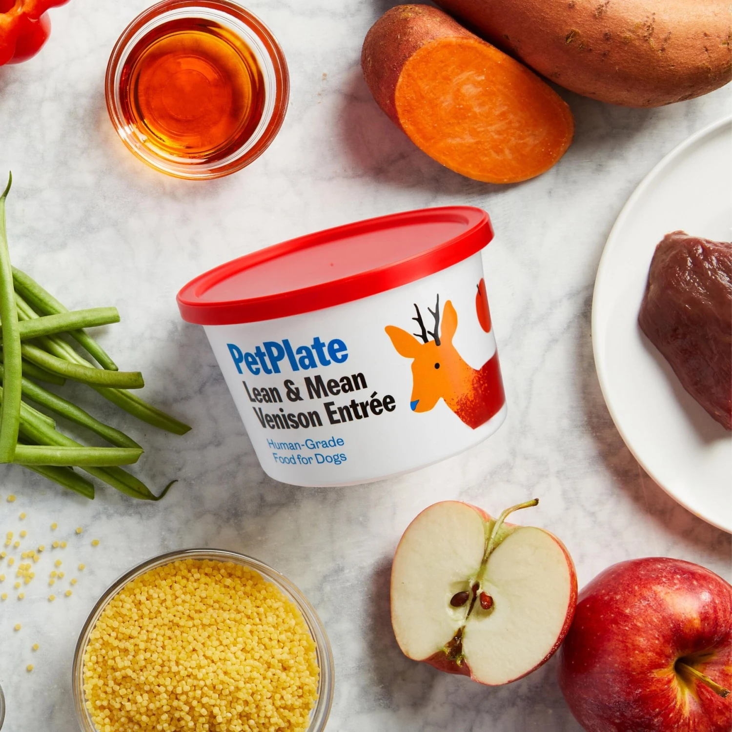 PetPlate Human Grade Grateful Gut Venison Entree Dog Food 4 PetPlate Human Grade Grateful Gut Venison Entree Dog Food - Image 2