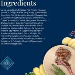 Blue Buffalo Basics Skin & Stomach Care Grain-Free Lamb & Potato Small Breed Adult Wet Dog Food -Snuggle Paws 88195 PT4. AC SS1800 V1646249503