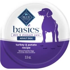 Blue Buffalo Basics Skin & Stomach Care Grain-Free Turkey & Potato Small Breed Adult Wet Dog Food