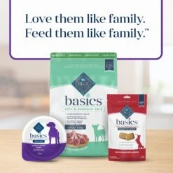 Blue Buffalo Basics Skin & Stomach Care Grain-Free Turkey & Potato Small Breed Adult Wet Dog Food -Snuggle Paws 88199 PT7. AC SS1800 V1646253687